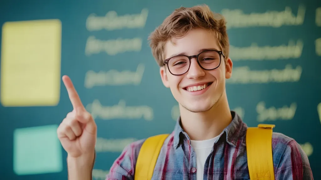 نمایش یک دانشجوی خوشحال از حضور در کلاس خصوصی SEO  در کرج